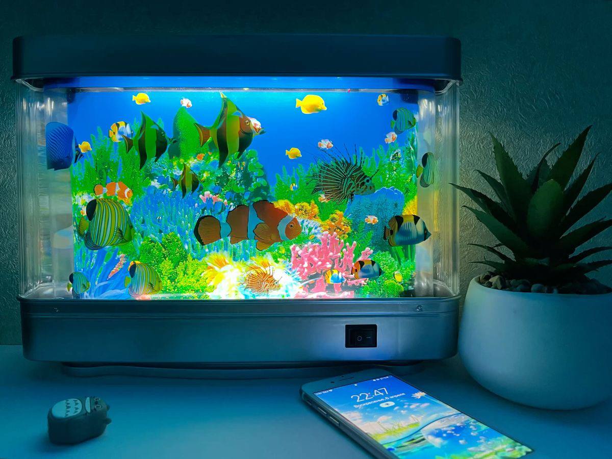 Retro Ocean Lamp